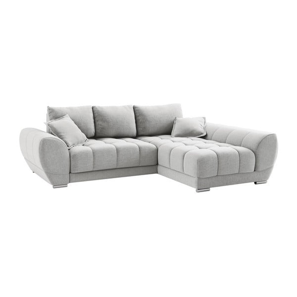 Светлобежов разтегателен диван Cloudlet, десен ъгъл - Windsor & Co Sofas