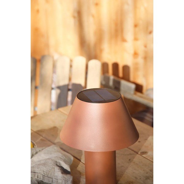 LED настолно затъмняващо се външно осветително тяло със соларен панел/с USB ø 25 cm Vivo – Markslöjd-image-2