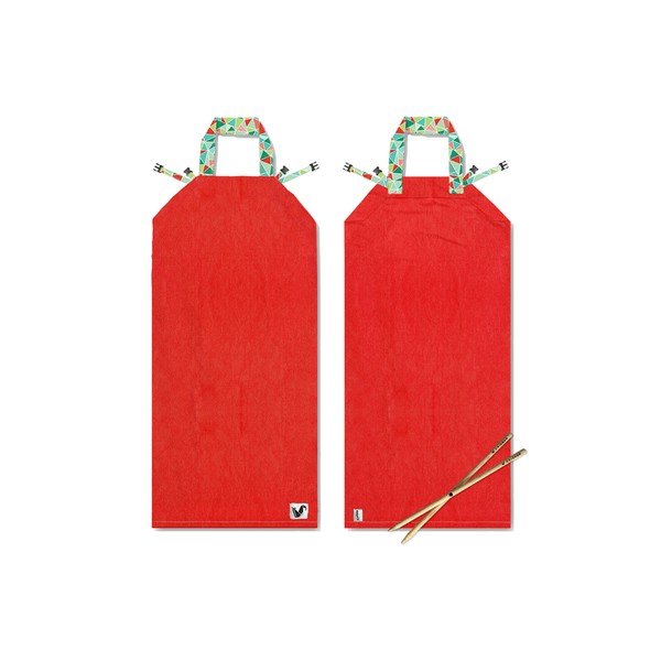 Skládací plážové lehátko a osuška v jednom Sun Seat Tomato-image-3