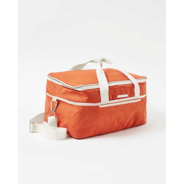 Оранжева хладилна чанта в цвят теракота , 30 л Canvas - Sunnylife