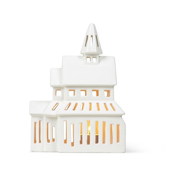 Керамичен свещник Urbania Stavkirke - Kähler Design-image-2