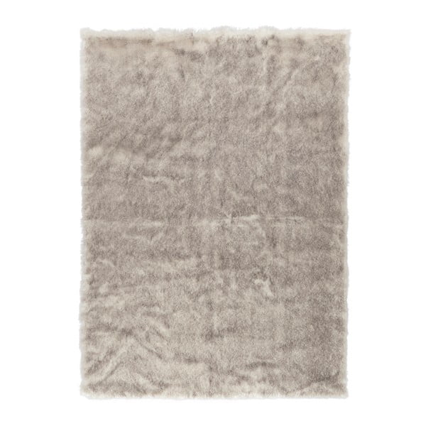 Сиво-кафяв килим от изкуствена кожа , 230 x 160 cm - Mint Rugs