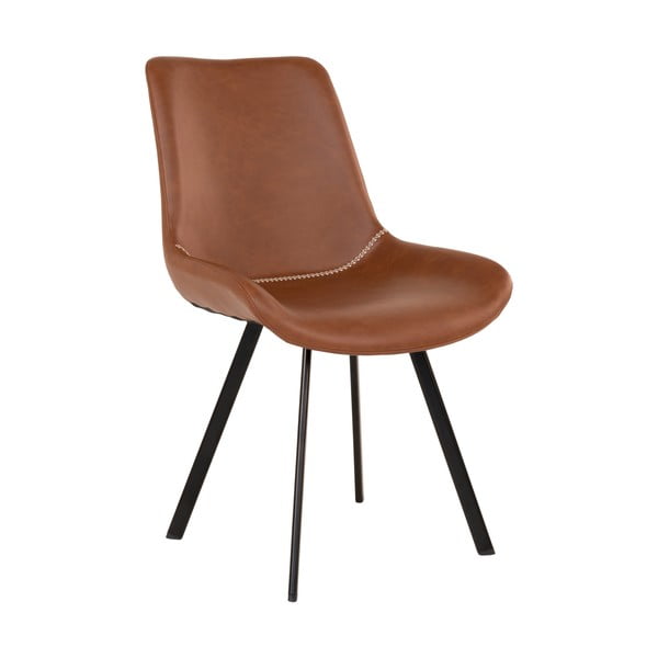 Кафяви трапезни столове в цвят коняк в комплект от 2 броя Memphis - House Nordic