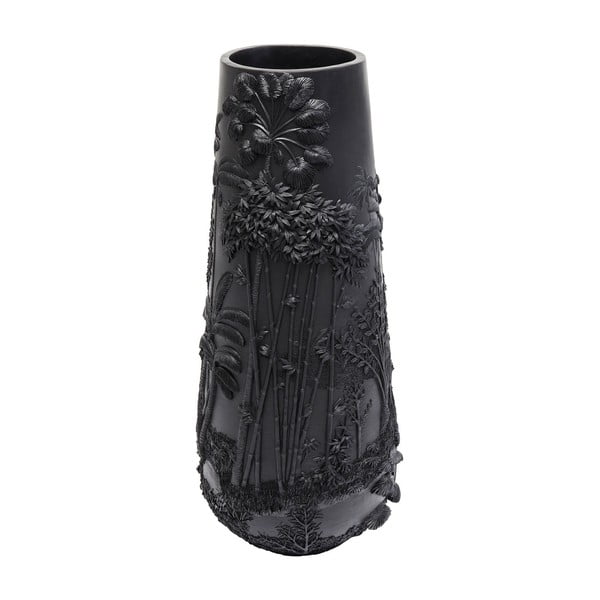 Черна ваза , височина 83 cm Jungle - Kare Design