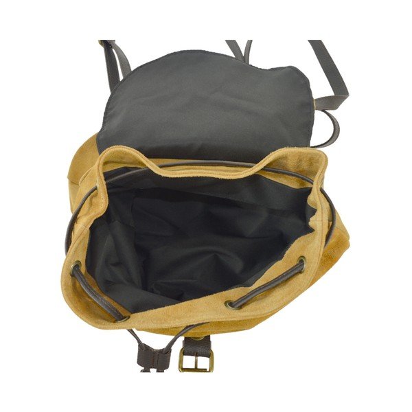 Коняк кафява кожена раница Inna - Chicca Borse-image-3