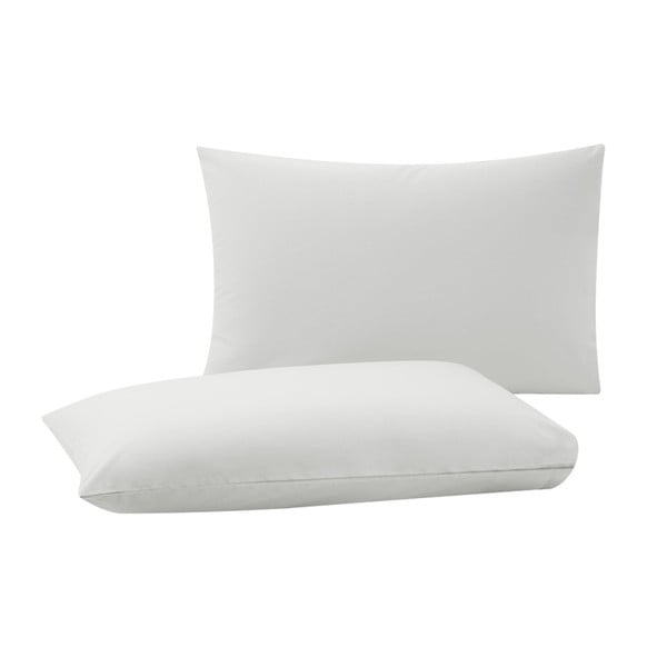 Комплект от 2 бели калъфки за възглавници Basic, 50 x 70 cm - Bella Maison