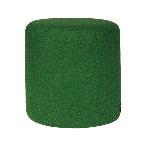 Зелена вълнена табуретка Folk – noo.ma