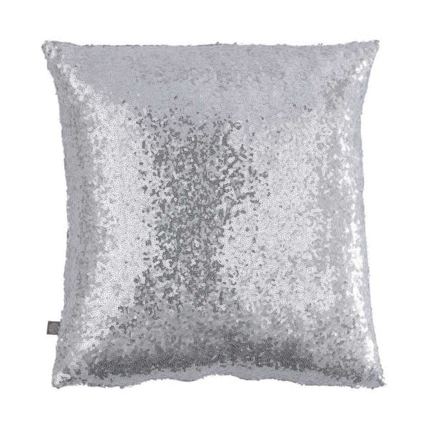 Възглавница сребърна с пайети Диамант, 50 x 50 cm - Bella Maison