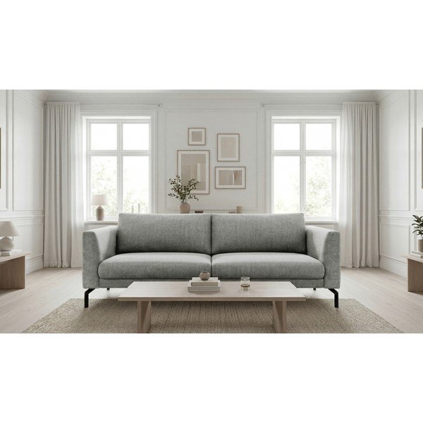 Светлосив диван 216 cm Gomero – Scandic-image-1