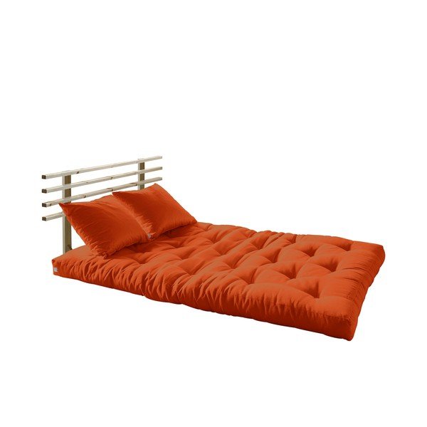 Rozkládací pohovka Karup Shin Sano Natur/Orange-image-3