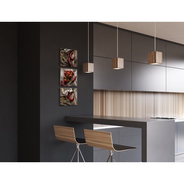 Комплект от 3 комплекта Glasspik Set Червени чушки - Styler-image-1