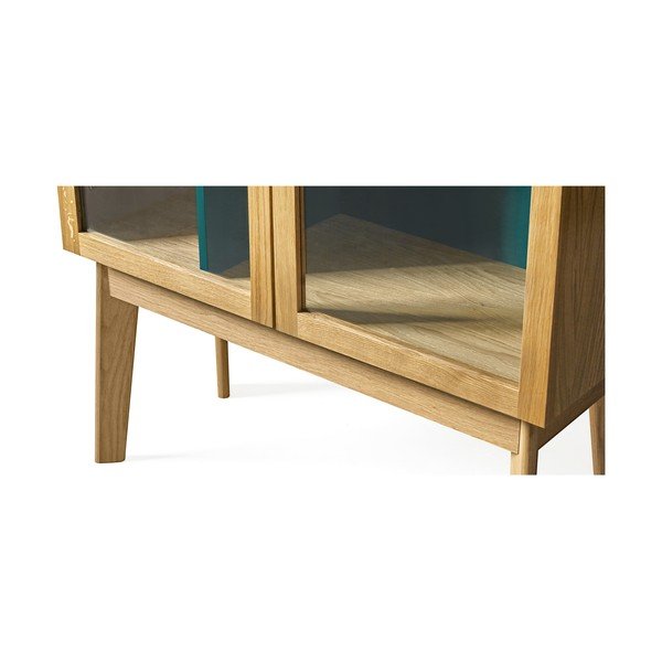 Тюркоазено синя витрина Avon - Woodman-image-4