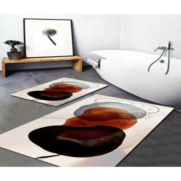 Килими за баня в комплект 2 бр. 60x100 cm Art Post Modern – Mila Home-image-1