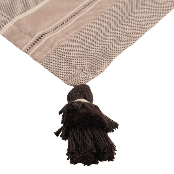 Сива и бежова памучна кърпа за баня , 70 x 130 cm Brunella - Foutastic-image-2