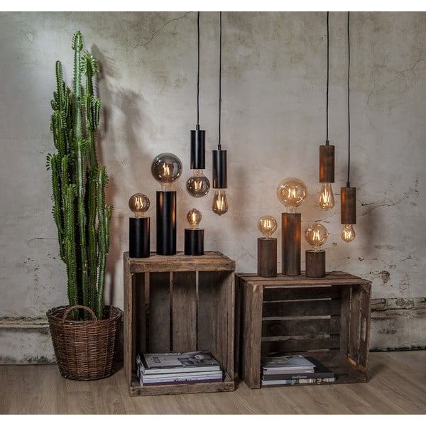 Топла LED крушка с нажежаема жичка E27, 1 W Plain Amber - Star Trading-image-1