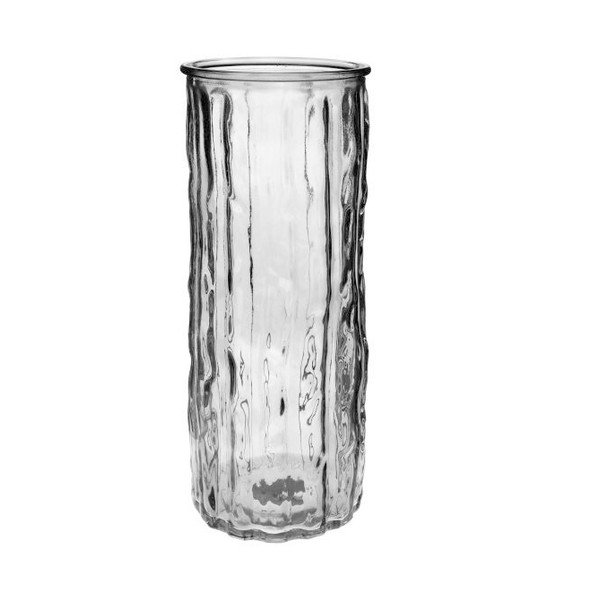 Светлосиня стъклена ваза (височина 25 cm) – Dakls
