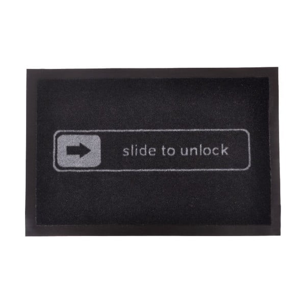 Черна подложка , 40 x 60 cm Slide to Unlock - Hanse Home