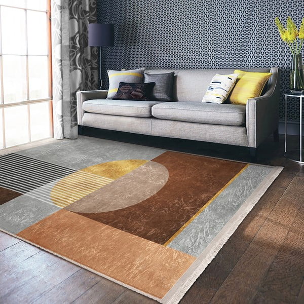 Сиво-кафяв килим 160x230 cm - Mila Home-image-4