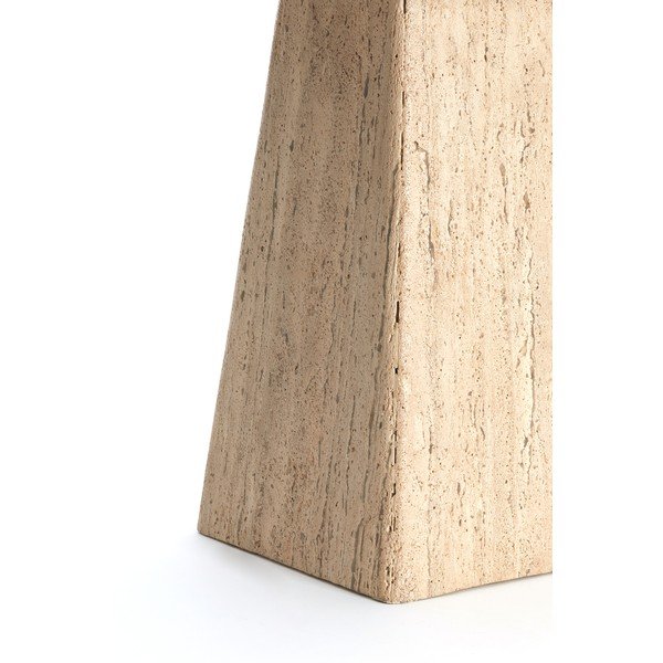 Странична масичка с скаменен плот за маса 40x40 cm Kepami – Light & Living-image-4