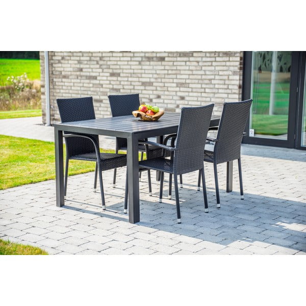 Градинска маса с плот от художествена дървесина , 150 x 90 cm Viking - Bonami Selection-image-3