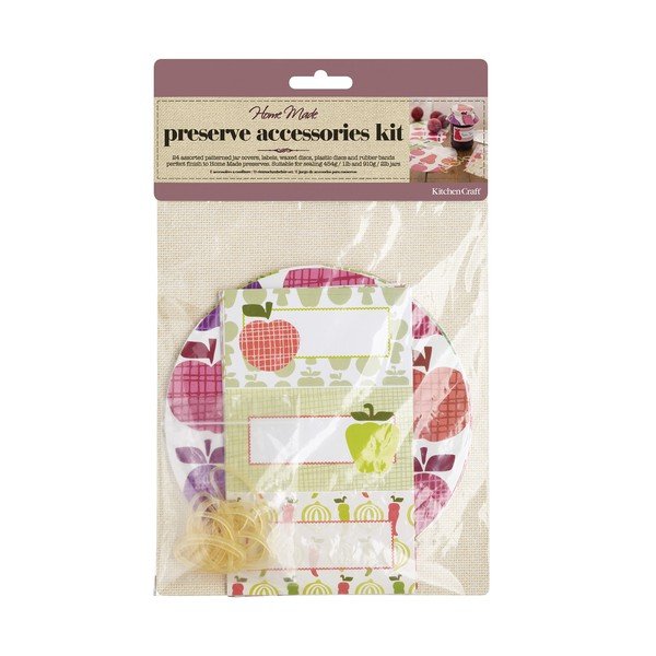 Sada 24 ozdob na zavařovačky Kitchen Craft Fruits-image-1