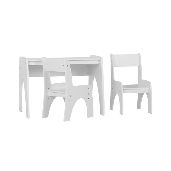 Бял детски стол Klips - Pinio-image-4