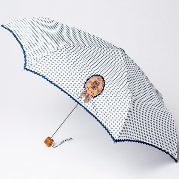 Сгъваем чадър Alvarez Vichy Grey Илюстрация - Alvarez Romaneli