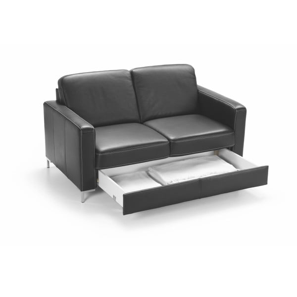 Kožená rozkládací pohovka pro dva Etap Sofa Basic-image-1