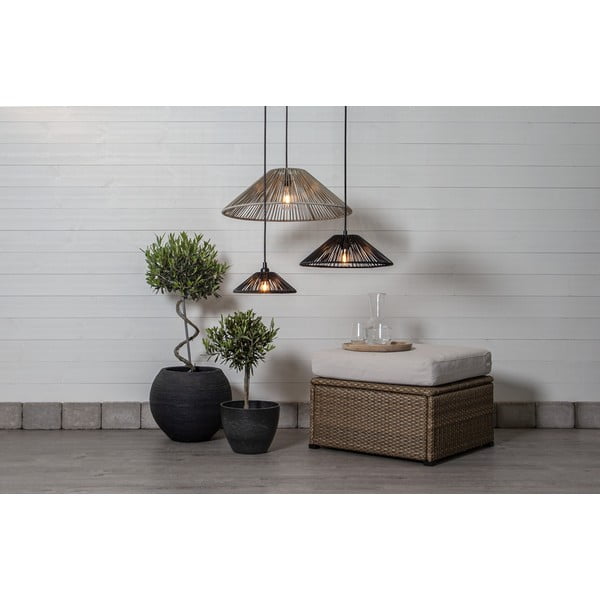 Черен абажур ø 38 cm Vide - Star Trading-image-2