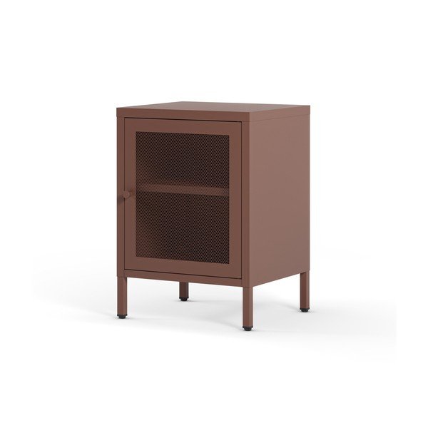 Бордо нощно шкафче Fayna – Marckeric-image-3