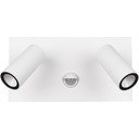 Външно осветително тяло със сензор за движение (височина 12 cm) Tunga – Trio