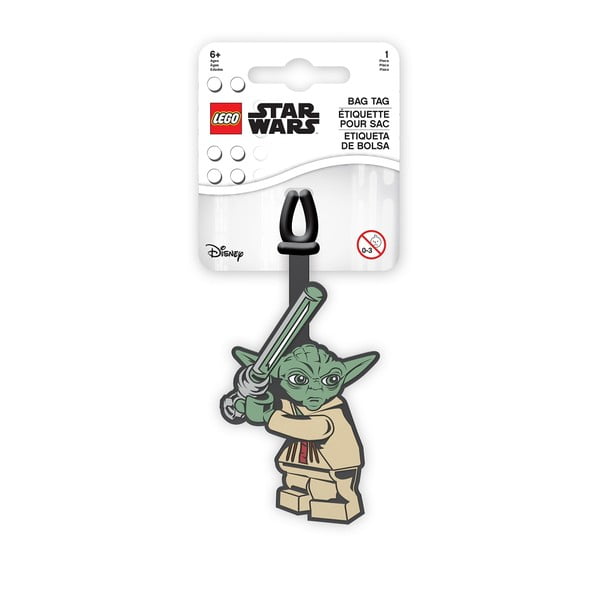 Табелка за багаж Yoda Star Wars - LEGO®-image-1