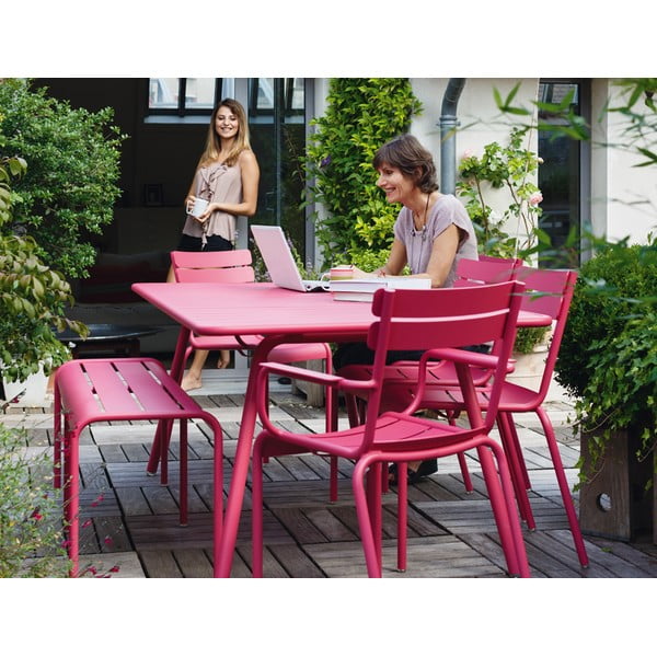 Sada 2 lila židlí s područkami Fermob Luxembourg-image-2