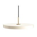 Кремаво LED затъмняващо се висящо осветително тяло с метален абажур ø 43 cm Asteria Plus Medium – UMAGE