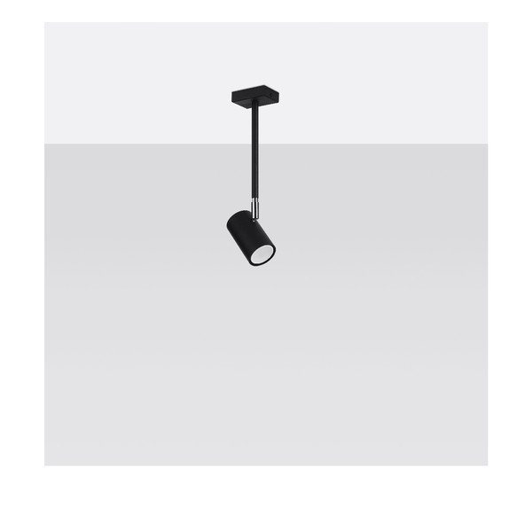 Черен прожектор 6x10 cm Jones – Sollux-image-2