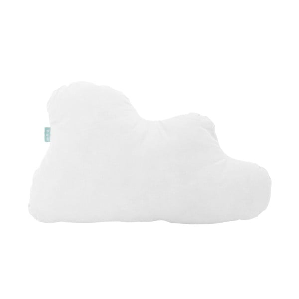 Бяла памучна бебешка възглавница , 60 x 40 cm Nube - Mr. Fox