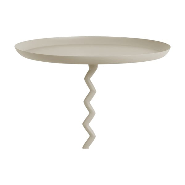 Метална кръгла странична масичка ø 44 cm Zig Zag – Leitmotiv-image-2