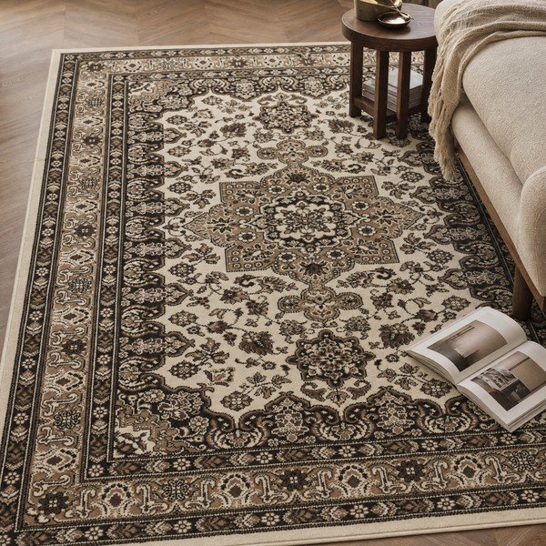 Бежов килим , 120 x 170 cm Parun Tabriz - Nouristan-image-1