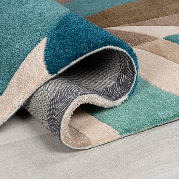 Тюркоазен килим 170x120 cm Zest Infinite - Flair Rugs-image-3
