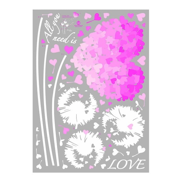 Стикер розови сърца - Ambiance-image-1