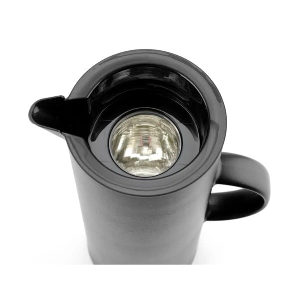 Черна термокана от неръждаема стомана , 1 л - Hendi-image-4