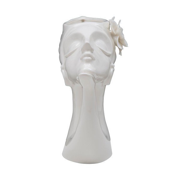 Бяла порцеланова ваза Мислене Woman - Mauro Ferretti-image-2