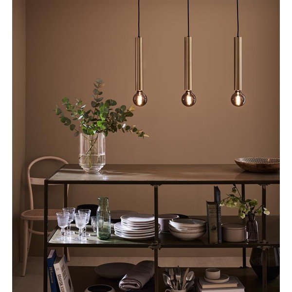 Висяща лампа за таван в златист цвят, дължина 75 cm Sencillo - Markslöjd-image-2