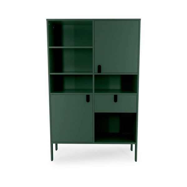Зелен шкаф за книги 109x176 cm Uno - Tenzo