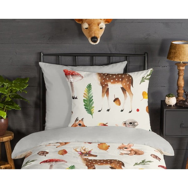 Детско спално бельо от фланела за единично легло 140x200 cm - Good Morning-image-2