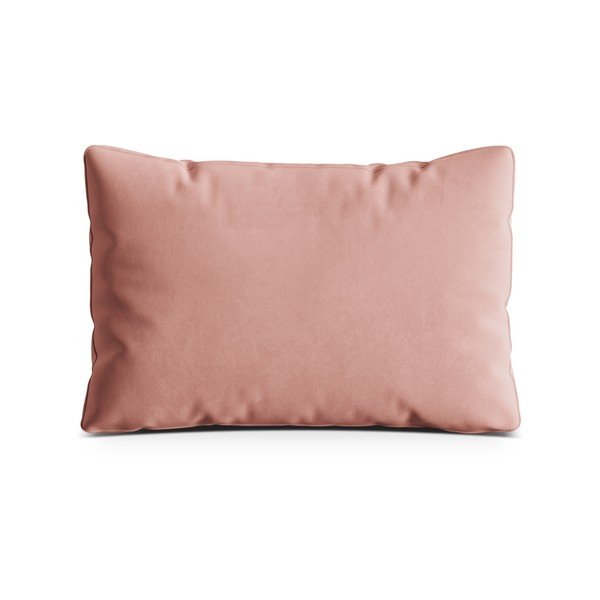 Розова кадифена възглавница за диван Kemi – Cosmopolitan Design