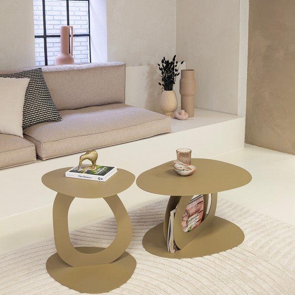 Метална странична масичка 39x46 cm Alto – Spinder Design-image-1