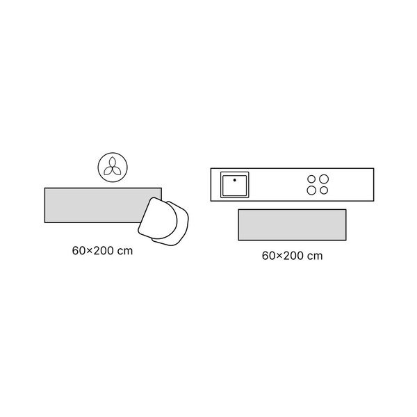 Пътека подходяща за пране 60x200 cm Tierra – Vitaus-image-3