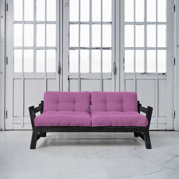 Variabilní pohovka Karup Step Black/Taffy Pink-image-1