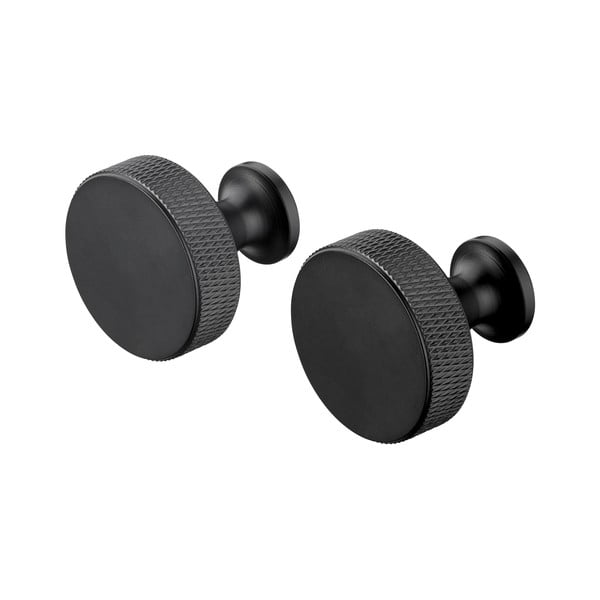 Черни стенни метални куки в комплект от 2 бр. Rof – Blomus